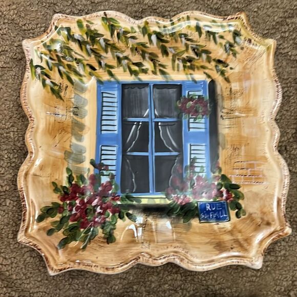 Tabletops Unlimited Rue de Paris Salad Plates – Set of 4 - Picture 2 of 7